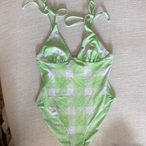 Solid & Striped One Piece